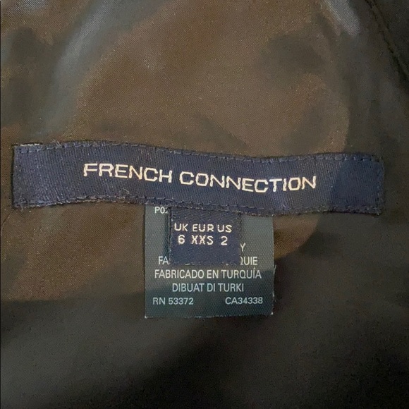 French Connection Black Dress Size 2 - Picture 5 of 5